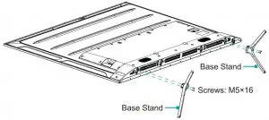 FIG 6 Installing the Stand