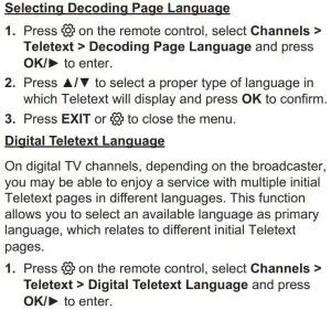 FIG 27 Using Teletext