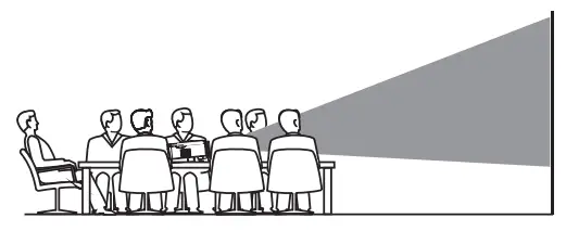 BLAUPUNKT 720p HD Projector BHP720H - PLACING1