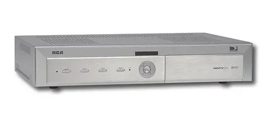 Rca Dtc210 Directv Hd Receiver User's Manual