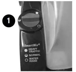 Bissell 8910 Series ProHeat Vacuum - Rinse