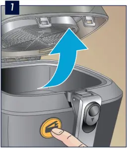 RAPID CRISP AIR FRYER OPERATION