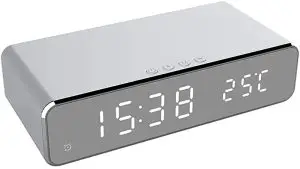 Rackcdn Wireless Charging Desk Clock MSL-W258
