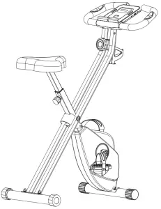 virtufit iConsole Folding Bike