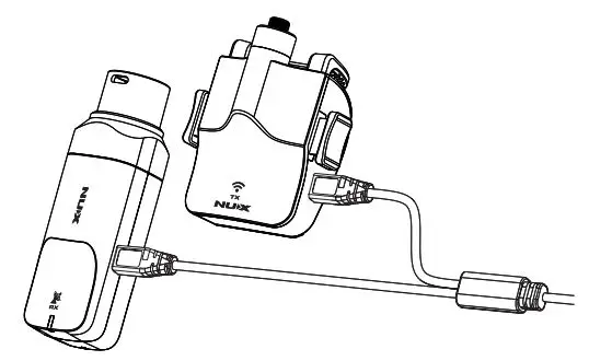 NUX B-6 2.4GHz Wireless System for Saxophone fig7