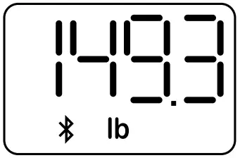 CONAIR WW941 Bluetooth bathroom scale - Without app2