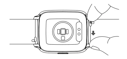 TouchGFX TGW012 SmartWatch - wristband