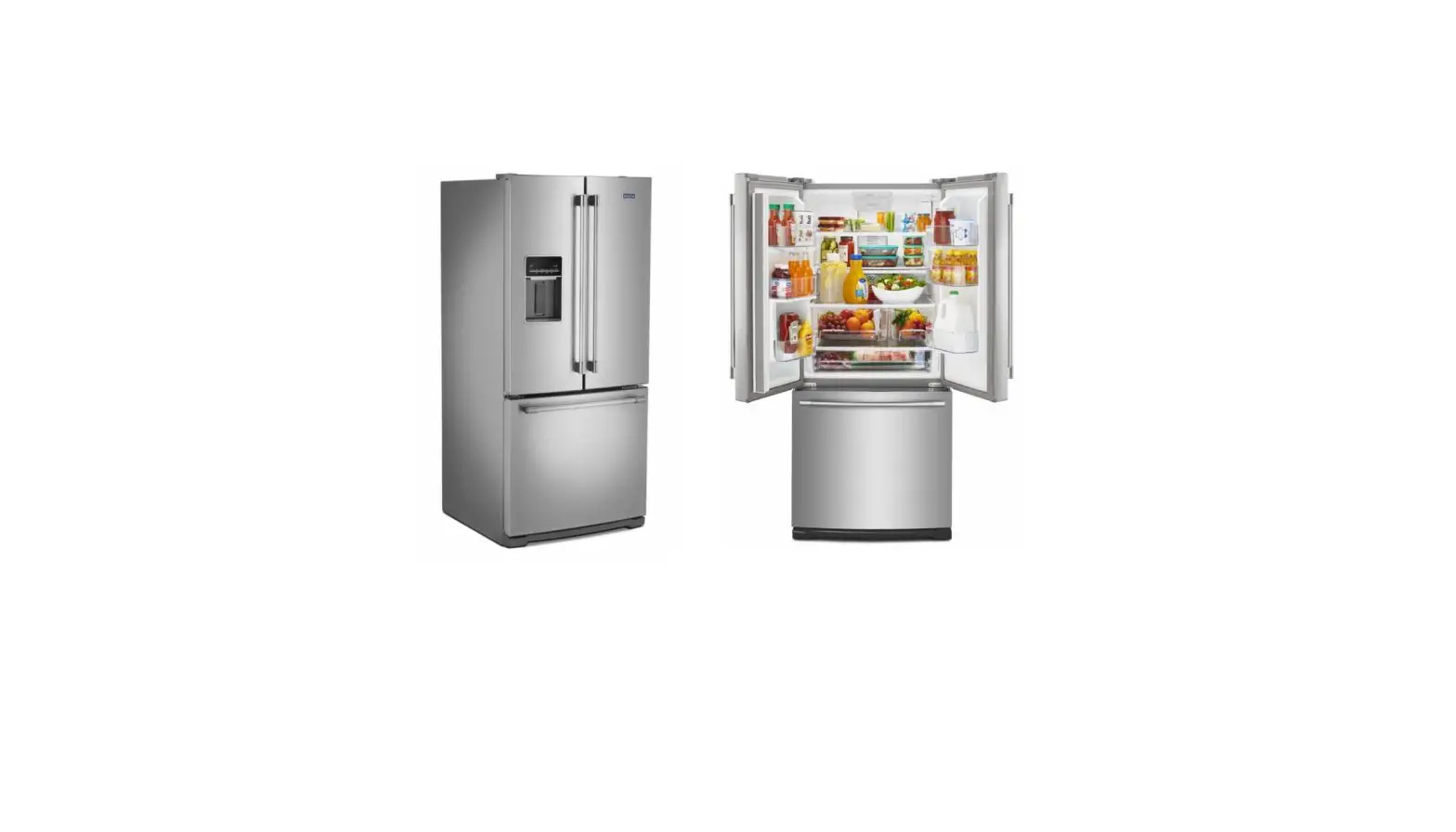 Maytag Mfw2055frz French Door Bottom Mount Dispensing Instructions