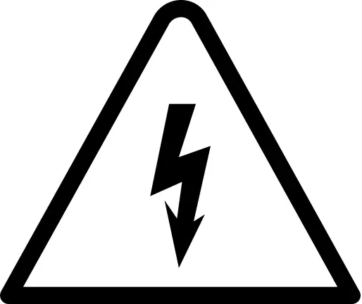 Electric Warning Icon