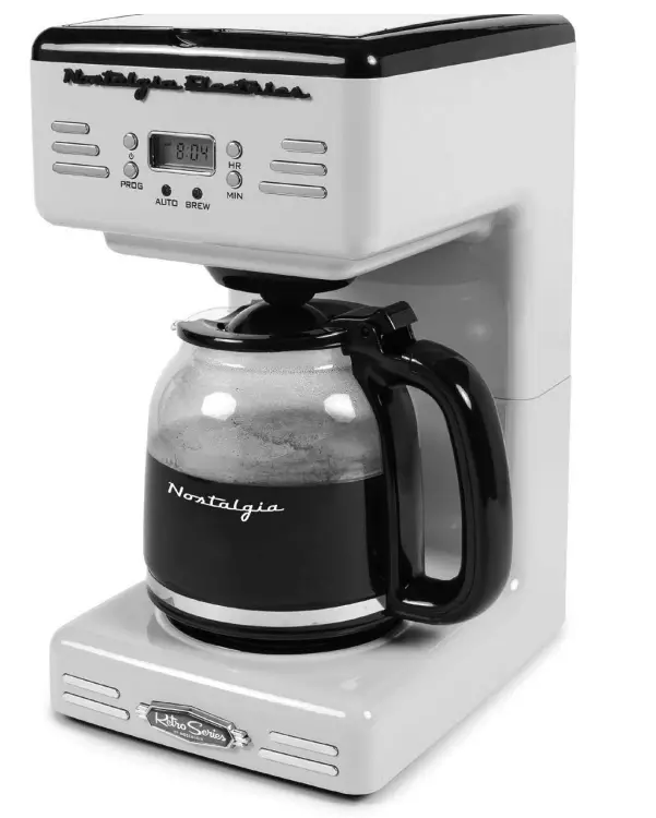 NOSTALGIA NRCOF12SERIES Retro 12-Cup Coffee Maker
