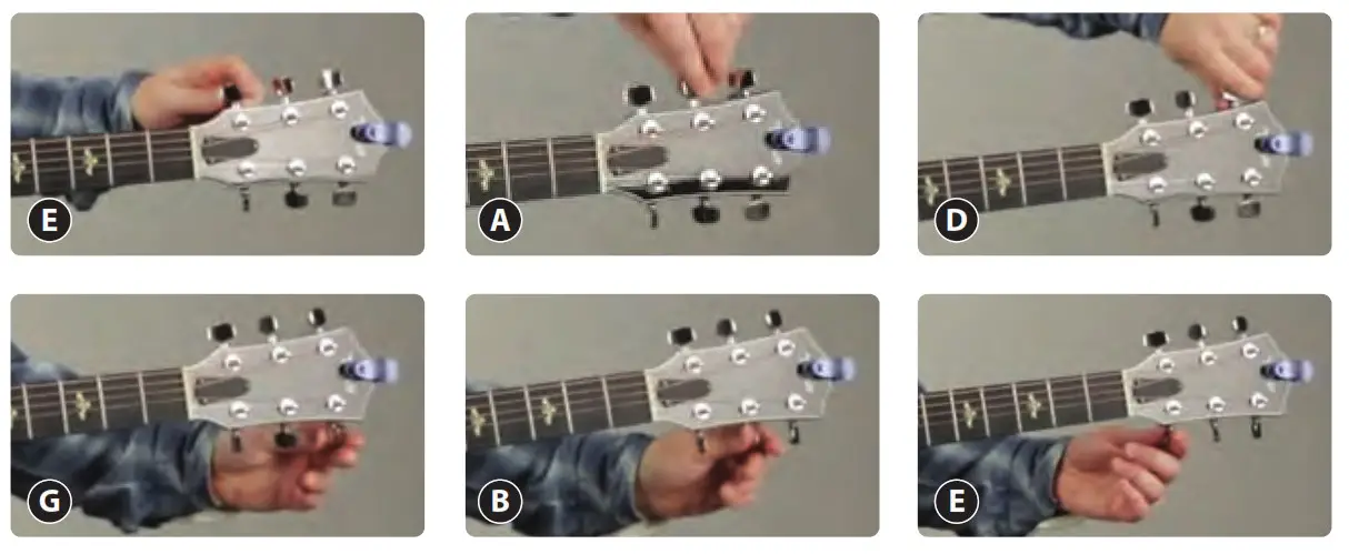 Once you’ve tuned all the strings