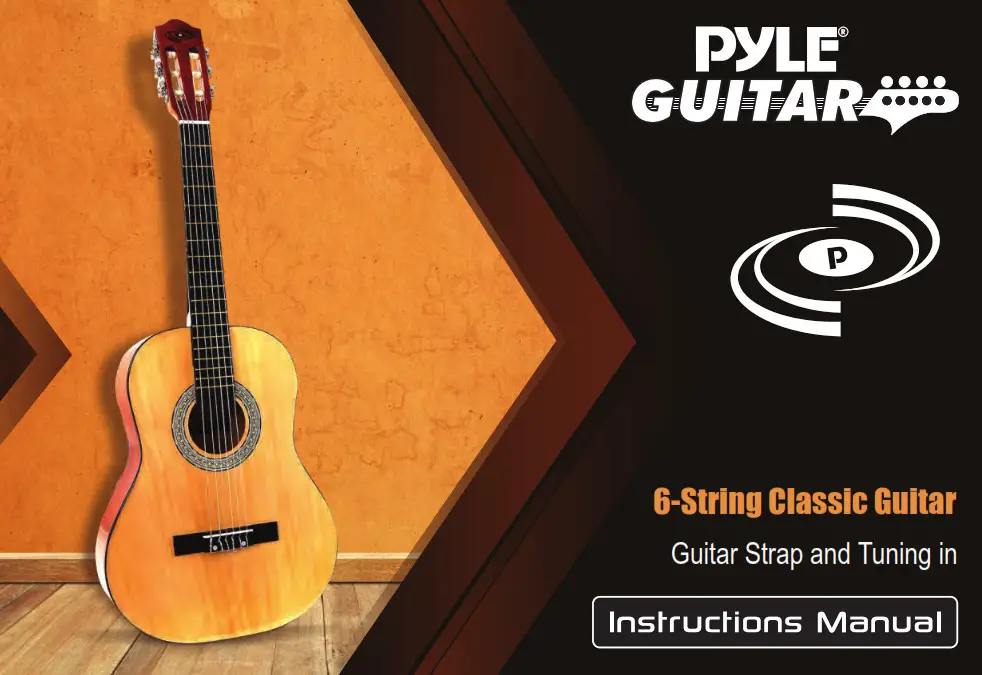 PYLE GUITAR 6-String Classic Guitar