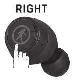 Protempo Us Dba Outdoor Tech OT5900 Pearls True Wireless Earbuds - right