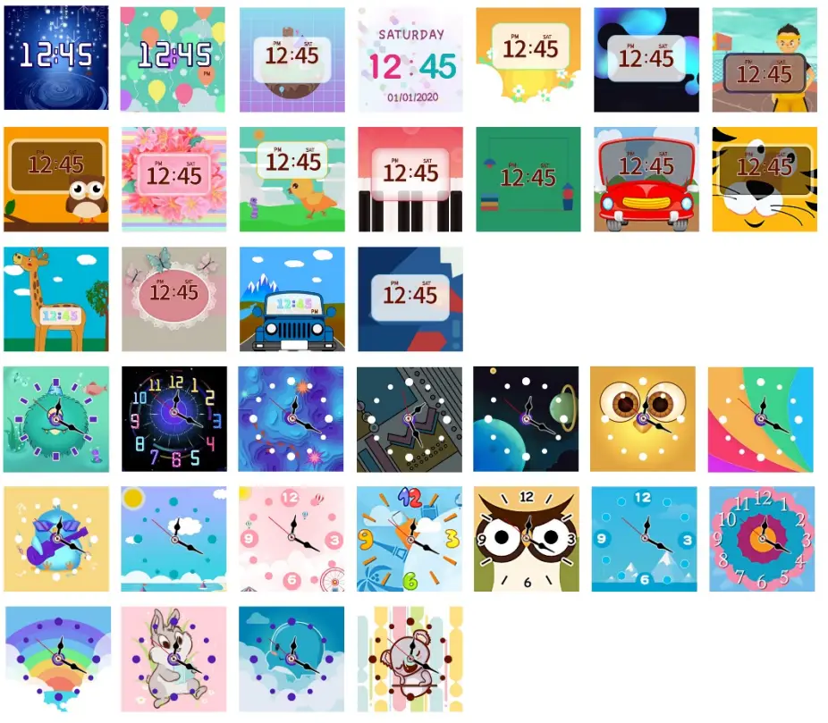 kogan KASMRWTCPKB Kids Smartwatch - Clock Display