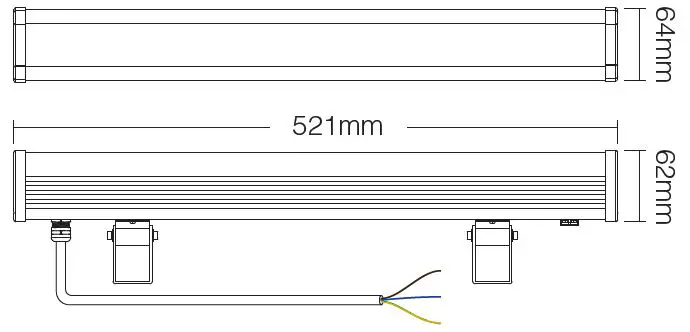 MiBOXER RL3-24 24W RGB+CCT LED Wall Washer Light-2