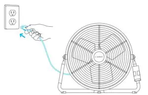AC INFINITY AC WFS12 Wall And Floor Circulator Fan - figure 14