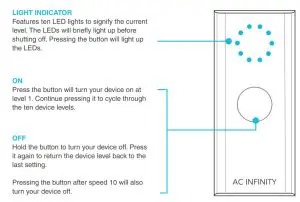 AC INFINITY AC WFS12 Wall And Floor Circulator Fan - figure 15