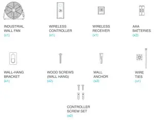 AC INFINITY AC WFS12 Wall And Floor Circulator Fan - figure 4