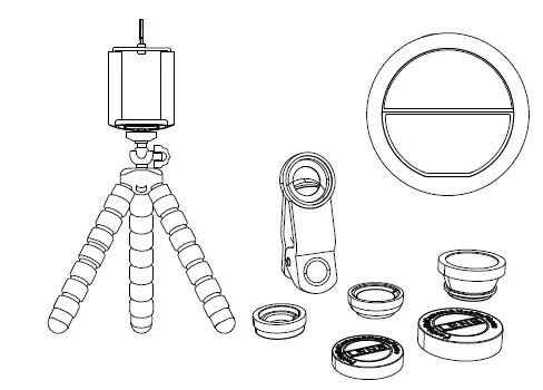 b m 373385 Streaming Studio Portable Vlogging Kit FIG 1