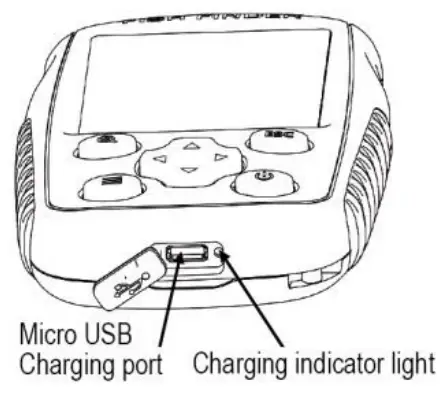 Charge the fish finder