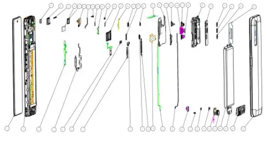 TECNO LE7 Mobile Phone FIG 1