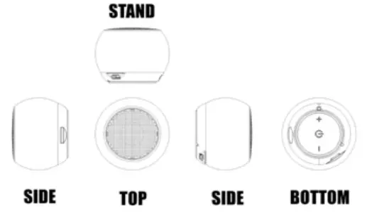 Speakers V7 Super Bass Mini Bluetooth Speaker