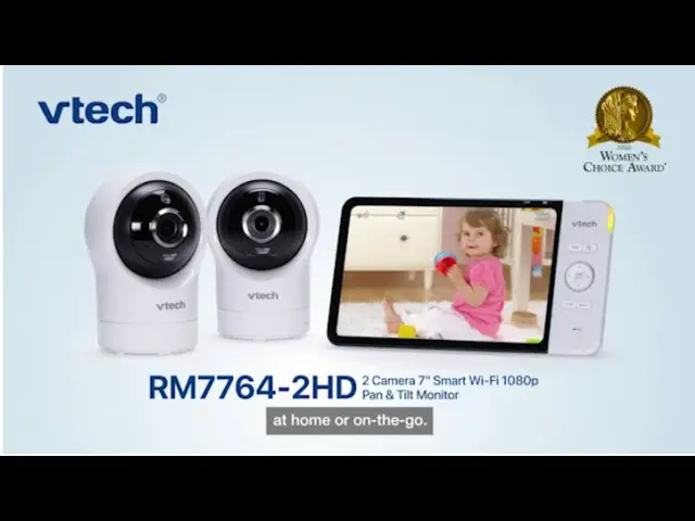 Vtech Rm7766-2hd 7 Inch Smart Wi-fi 2k Pan And Tilt Monitor User Guide Vtech Rm7766-2hd 7 Inch Smart Wi-fi 2k Pan And Tilt Monitor User Guide