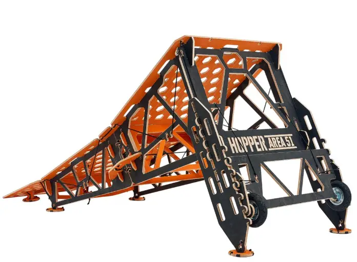 MTB HOPPER SID128865-0 Portable Wood Ramp Area pro
