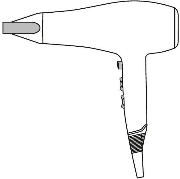 Tefal HV5519K0 DC Hair Dryer pro