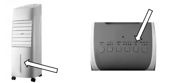 anko Evaporative Cooler “Cool” function.