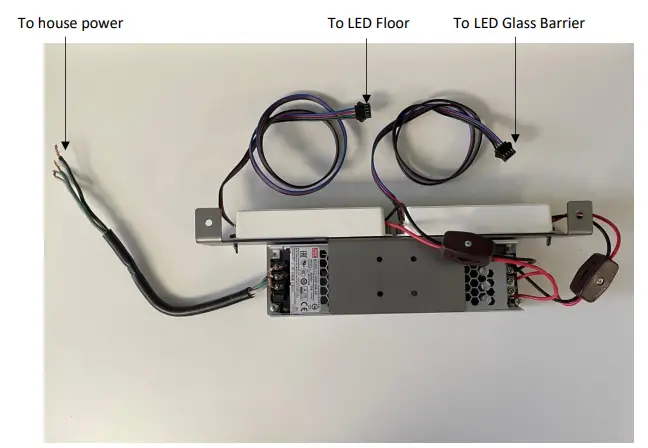 NETZERO AA-11-04931 LED Component Kit Instruction Manual - WIRING LED CONTROLLER