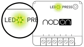 NODON SIN 4 RS 20 Zigbee Roller Shutter Relay Switch - ADDING TO A ZIGBEE NETWORK 2
