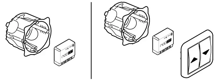 NODON SIN 4 RS 20 Zigbee Roller Shutter Relay Switch - INSTALLATION DIAGRAM