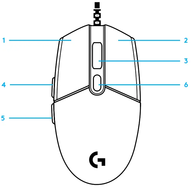 logitech Lightsync Gaming Mouse - 03