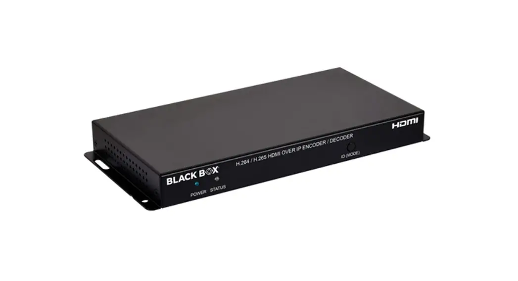 Black Box H.264 Hdmi Over Ip Encoder And Decoder User Manual Black Box H.264 Hdmi Over Ip Encoder And Decoder User Manual