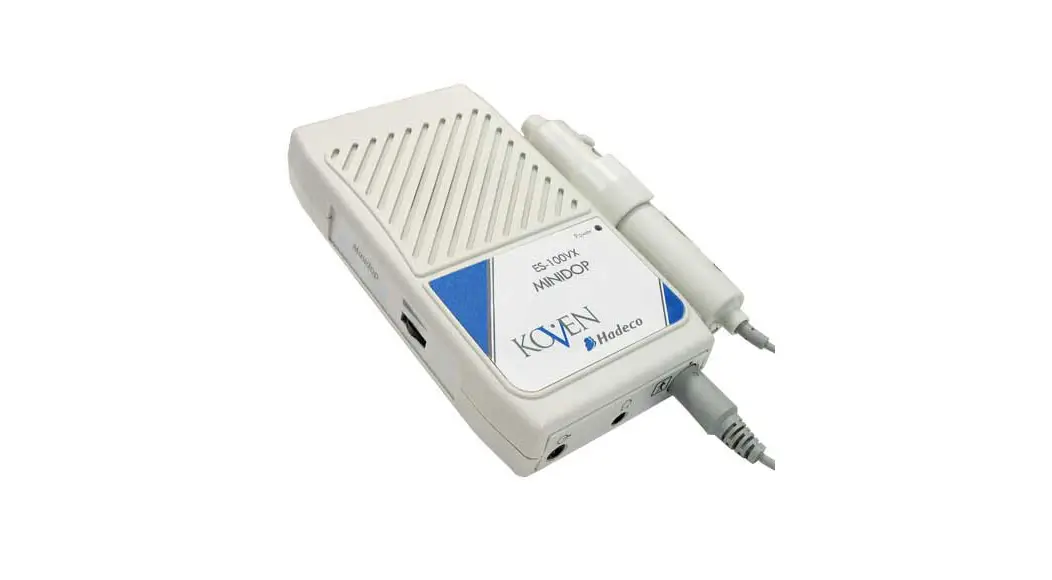 Koven Es-100vx Handheld Mini Vascular Doppler User Manual Koven Es-100vx Handheld Mini Vascular Doppler User Manual