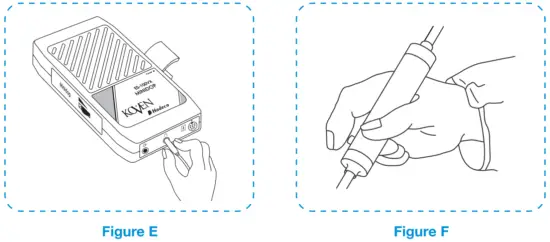 KOVEN ES 100VX Handheld Mini Vascular Doppler - Figure E