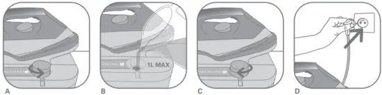 Rowenta DG5060F0 Water Control - Rowenta DG5060F0 Water Control