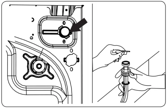 Hoover HWM-V610-S Washing Machine Front Load Fully Automatic User Manual CLEANING AND MAINTENANCE