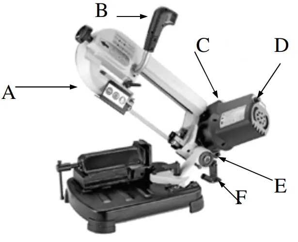 EUROBOOR EBS.500 Portable Band Saw - 4
