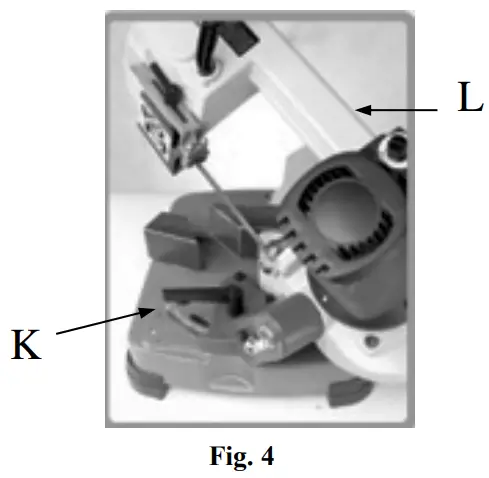 EUROBOOR EBS.500 Portable Band Saw - 7
