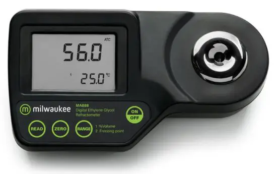 milwaukee MA888 Digital Ethylene Glycol Refractometer