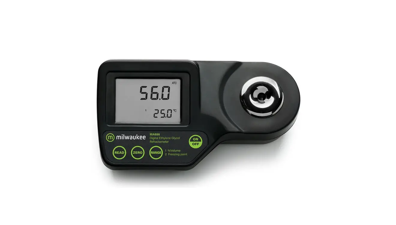 Milwaukee Ma888 Digital Ethylene Glycol Refractometer Instruction Manual Milwaukee Ma888 Digital Ethylene Glycol Refractometer Instruction Manual