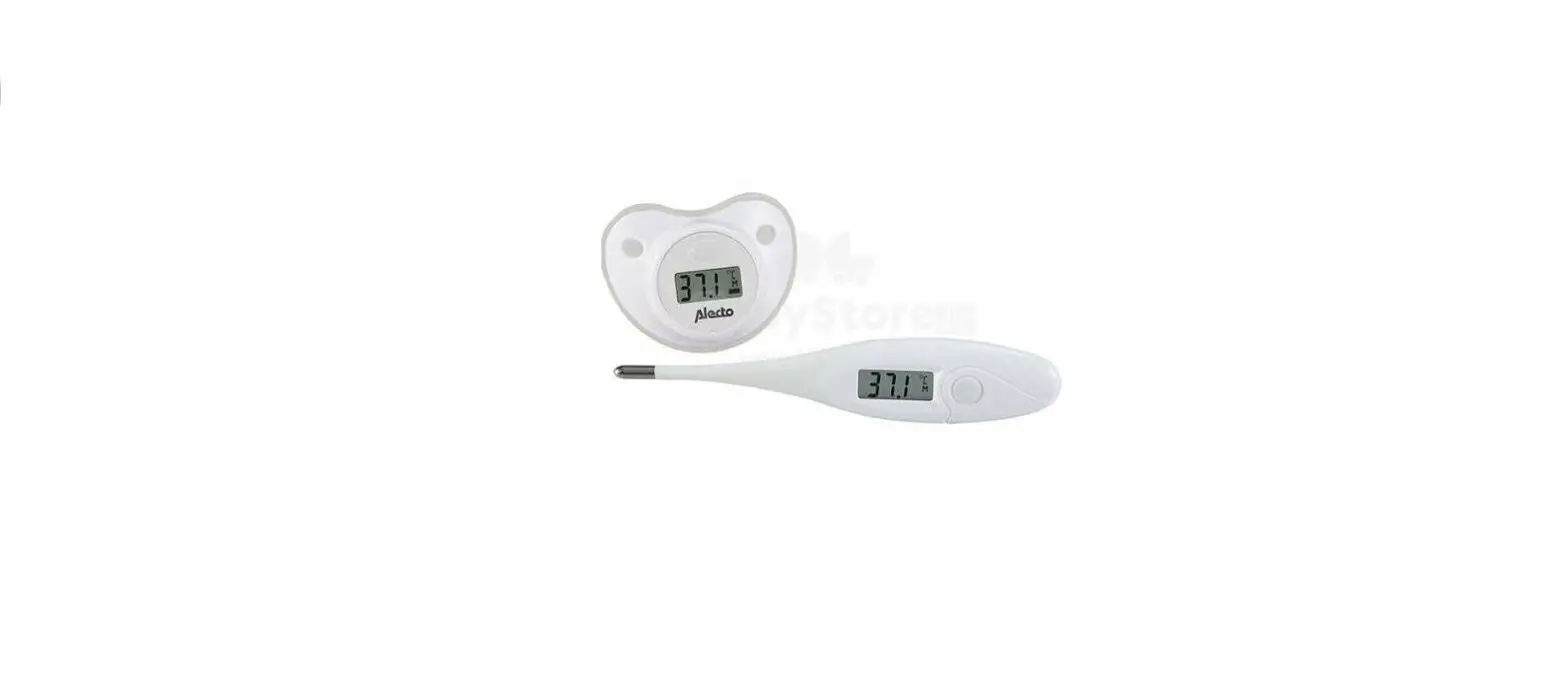 Alecto Bc-04 Twin Thermometer Set User Manual