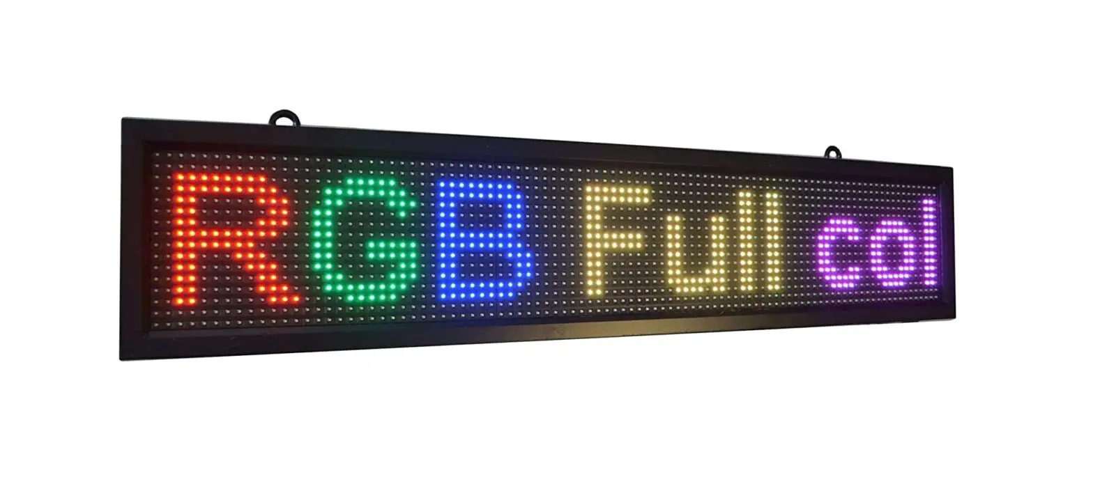 Polar Led Light Wyj2022032a6gp Led Scrolling Sign Full Rgb Color 40