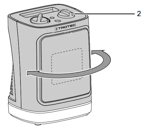 Trotec TFC 15 E ceramic Fan Heater - figure 10