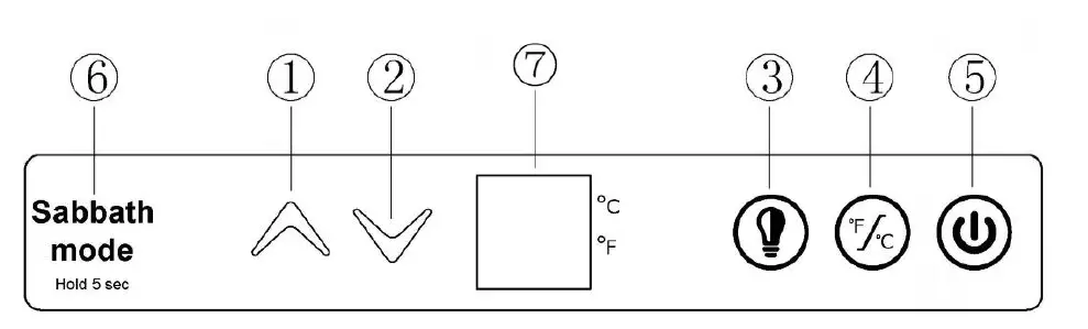 THOR TWC1501 Classic stainless wine Refrigerator-FIG3