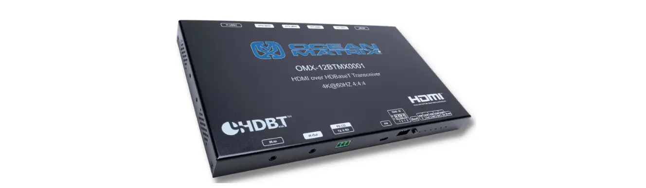 Ocean Matrix Omx-12btmx0001 4k Hdbaset Transceiver 1080p 70m 4k 40m User Manual