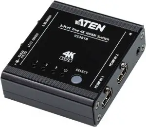ATEN 3-Port True 4K HDMI Switch VS381B