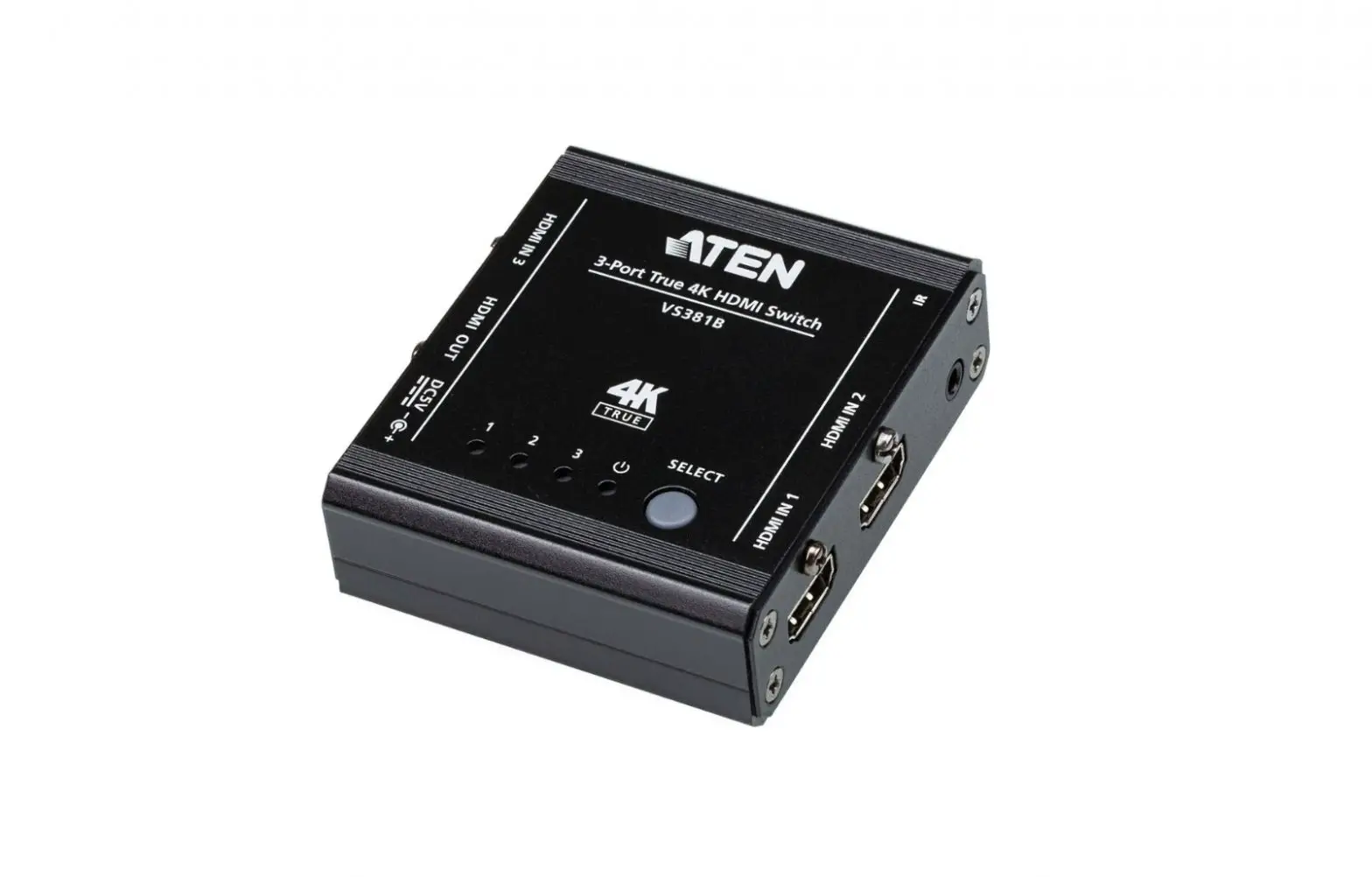 Aten 3-port True 4k Hdmi Switch Vs381b User Manual